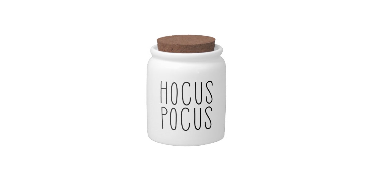 Hocus Pocus Candy Jar | Zazzle