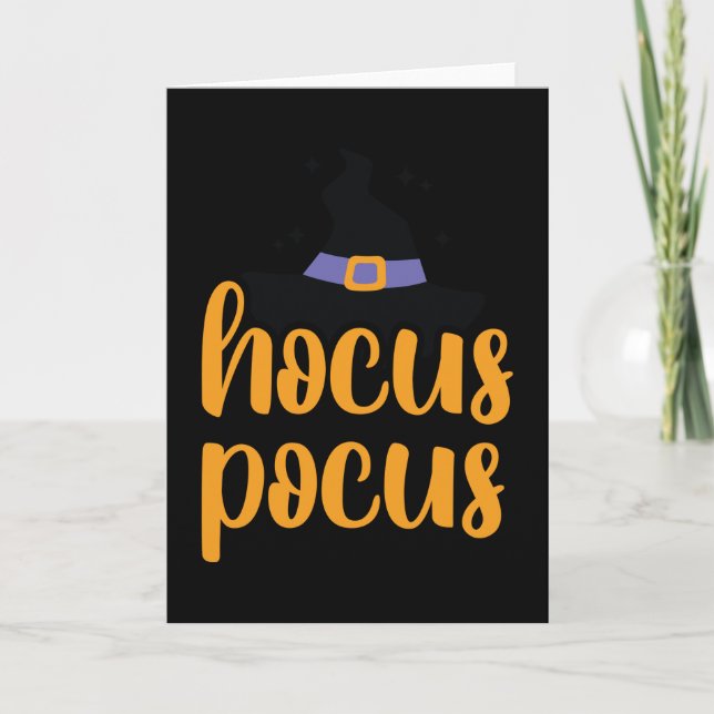 Hocus Pocus Card (Front)