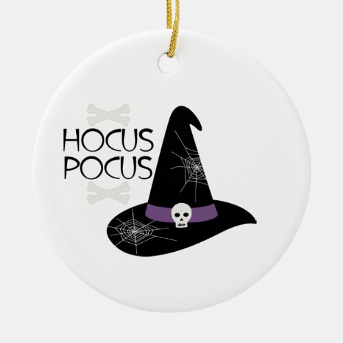 Hocus Pocus Ceramic Ornament