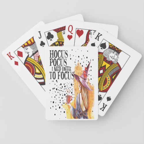 Hocus Pocus Classic Playing Cards