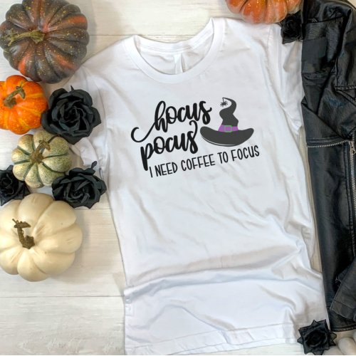 Hocus Pocus Coffee Halloween T_Shirt