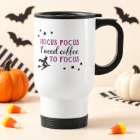 Hocus Pocus Coffee To Focus Purple Halloween
