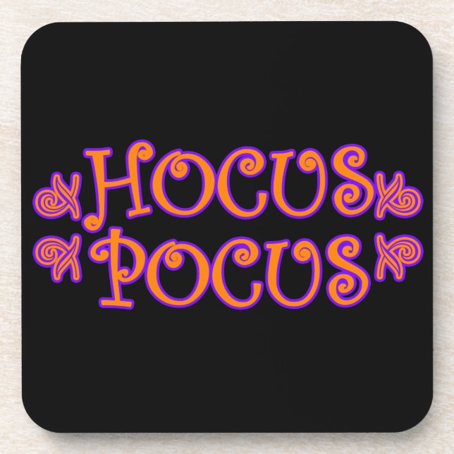 Hocus Pocus Drink Coaster (Front)