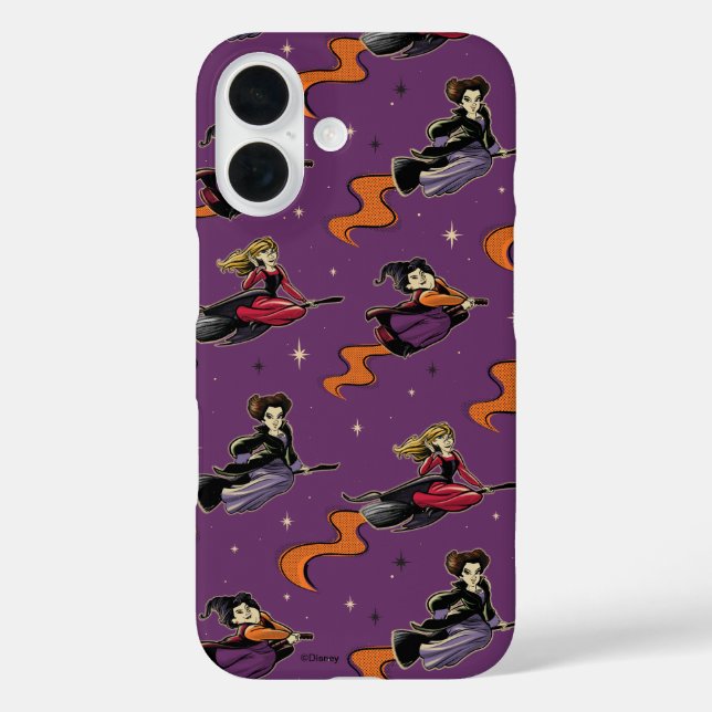Hocus Pocus Flying Witches Pattern Case-Mate iPhone Case (Back)