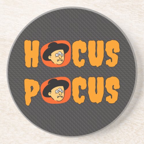 Hocus Pocus _ Formule Magique Halloween _ Sorcier Coaster