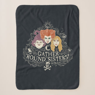Hocus Pocus Gather 'Round Sisters Sherpa Blanket