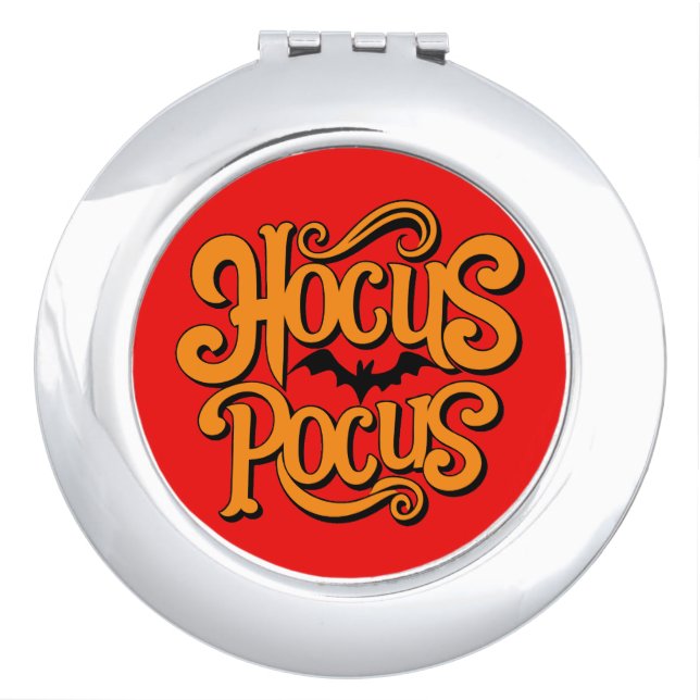 Hocus Pocus Halloween Compact Mirror (Front)