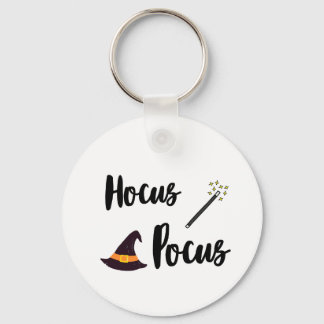 Hocus pocus halloween funny keychain
