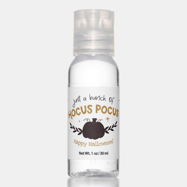 Hocus Pocus Halloween Hand Sanitizer (Front)