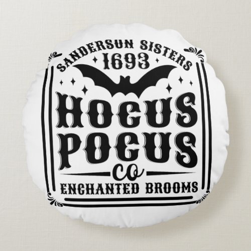 Hocus Pocus Halloween Home Decor Pillow 