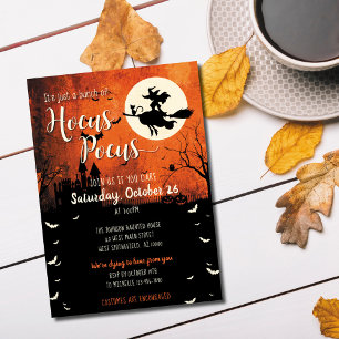 Hocus Pocus Halloween Invitation