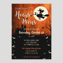Hocus Pocus Halloween Invitation