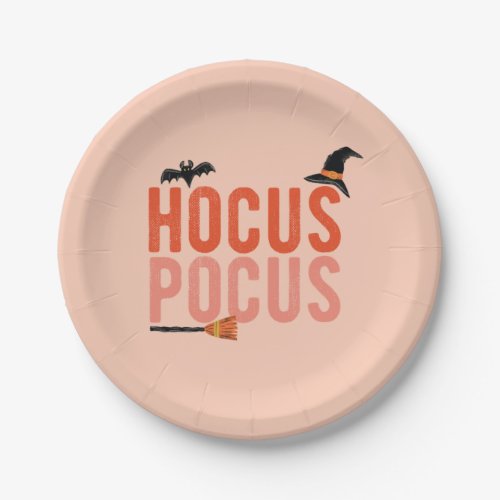 Hocus Pocus Halloween Paper Plates