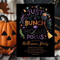 Hocus Pocus Halloween Party Invitation