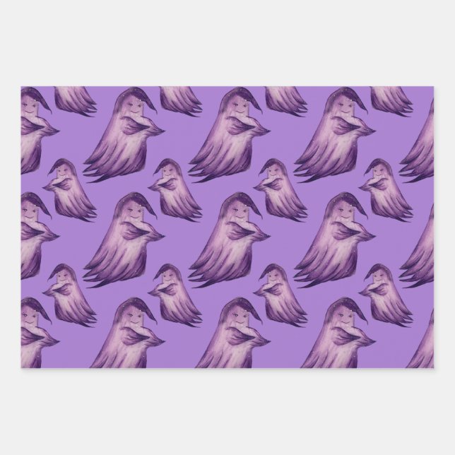 Hocus Pocus Halloween Quote Womens Wrapping Paper Sheets (Front)