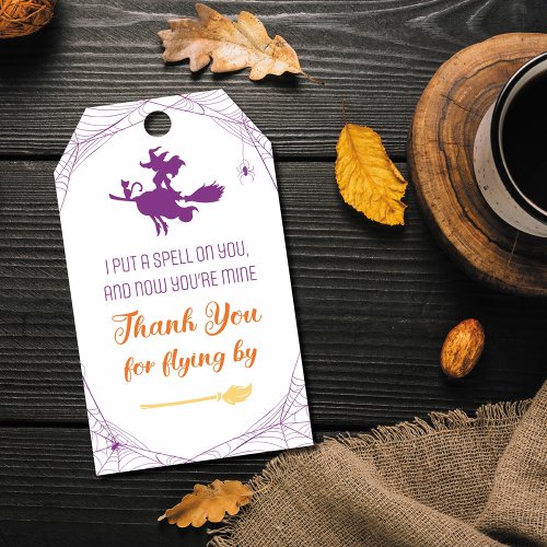 Hocus Pocus Halloween Thank You Favor Tag