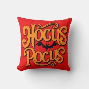 Hocus Pocus Halloween Throw Pillow