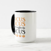 Hocus Pocus I Need Coffee to Focus with Name Mug (Front Left)