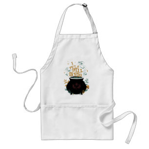 Hocus Pocus I Put a Spell on You Cauldron Adult Apron