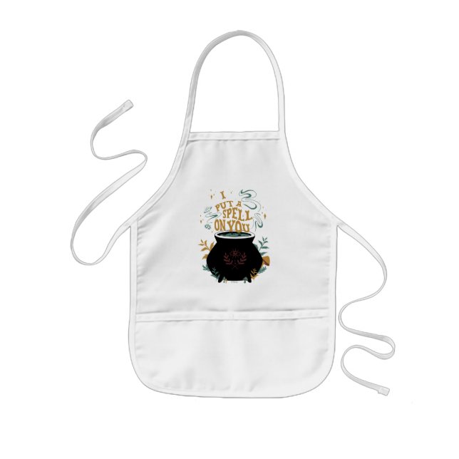 Hocus Pocus I Put a Spell on You Cauldron Kids' Apron (Front)