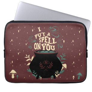 Hocus Pocus I Put a Spell on You Cauldron Laptop Sleeve