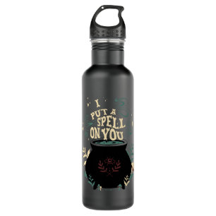 Hocus Pocus I Put a Spell on You Cauldron Stainless Steel Water Bottle