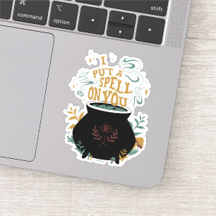 Hocus Pocus I Put a Spell on You Cauldron Sticker