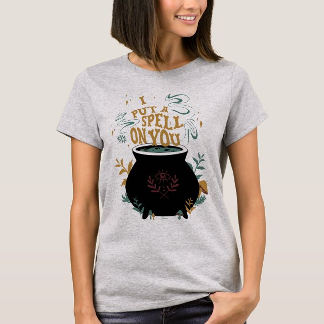 Hocus Pocus I Put a Spell on You Cauldron T-Shirt (Front)