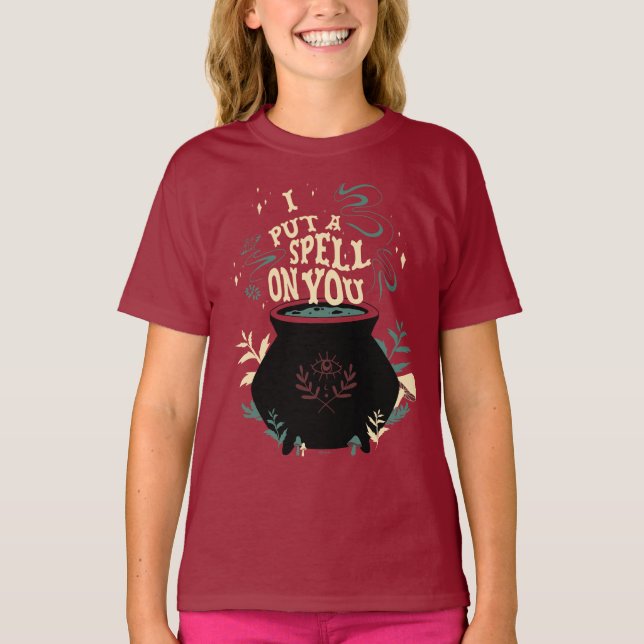 Hocus Pocus I Put a Spell on You Cauldron T-Shirt (Front)