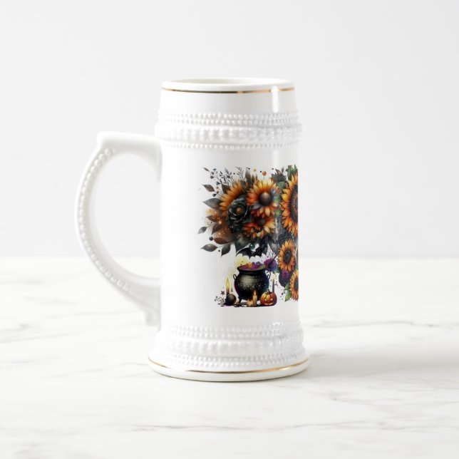 “Hocus Pocus Magic Vibes” Beer Stein (Left)