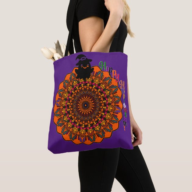 Hocus Pocus Mandala Halloween Tote