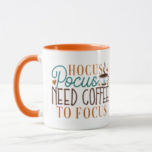 Hocus Pocus Modern Funny Coffee Halloween Mug