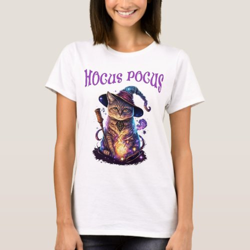Hocus Pocus Mystical Cat T_Shirt