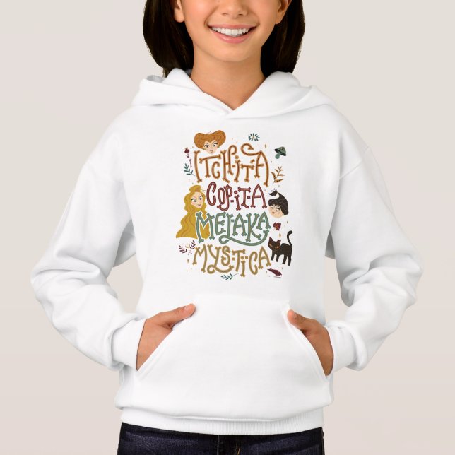 Hocus Pocus Mystical Spell Incantation Hoodie (Front)
