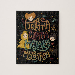 Hocus Pocus Mystical Spell Incantation Jigsaw Puzzle