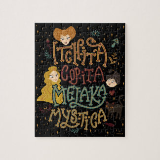 Hocus Pocus Mystical Spell Incantation Jigsaw Puzzle