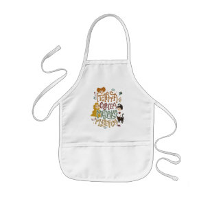 Hocus Pocus Mystical Spell Incantation Kids' Apron