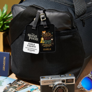 Hocus Pocus Mystical Spell Incantation Luggage Tag