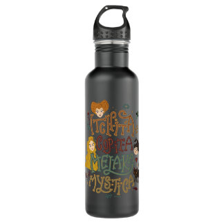 Hocus Pocus Mystical Spell Incantation Stainless Steel Water Bottle