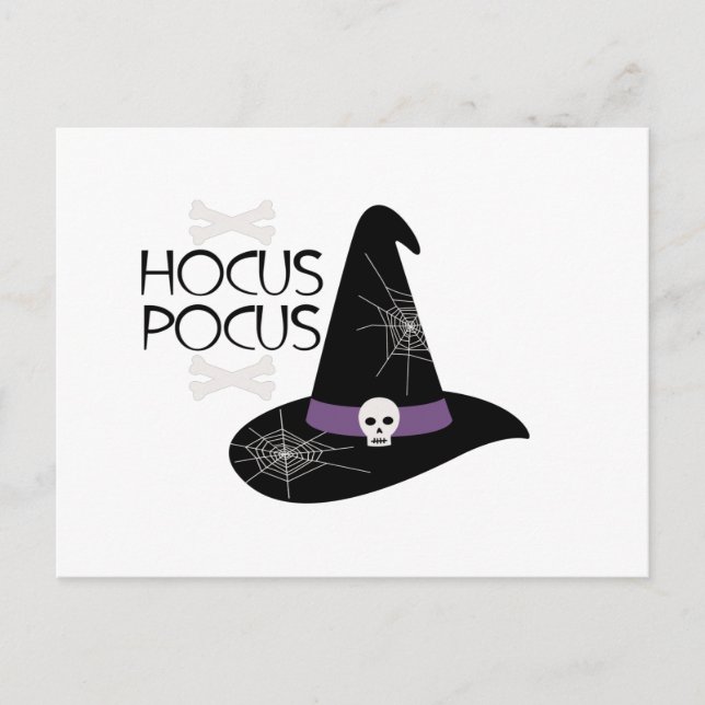 Hocus Pocus Postcard (Front)