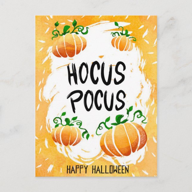 Hocus Pocus Postcard (Front)