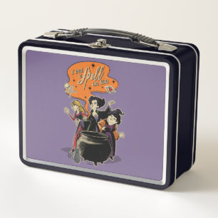 Hocus Pocus Retro Spellcasting Cauldron Metal Lunch Box