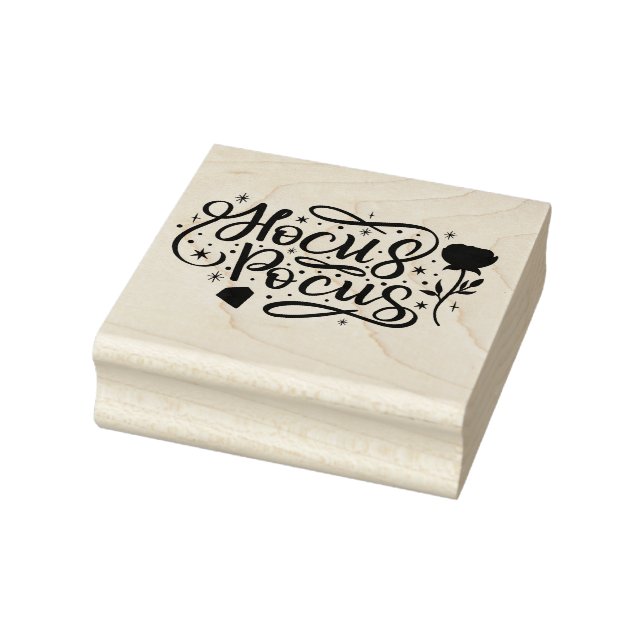Hocus Pocus Rubber Stamp (Stamp)