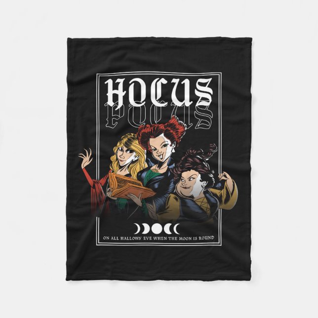 Hocus Pocus Sanderson Curse Fleece Blanket (Front)