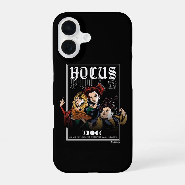 Hocus Pocus Sanderson Curse Iphone Case (Back)