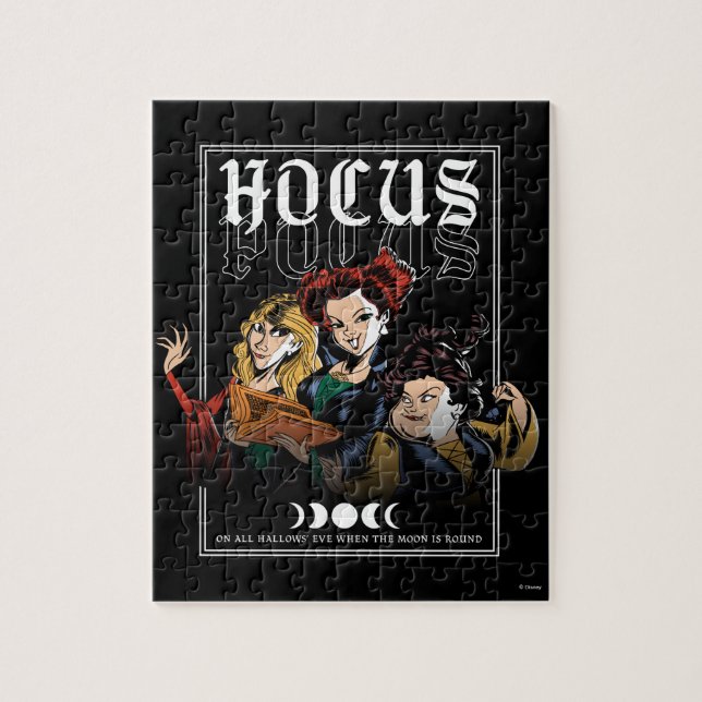 Hocus Pocus Sanderson Curse Jigsaw Puzzle (Vertical)