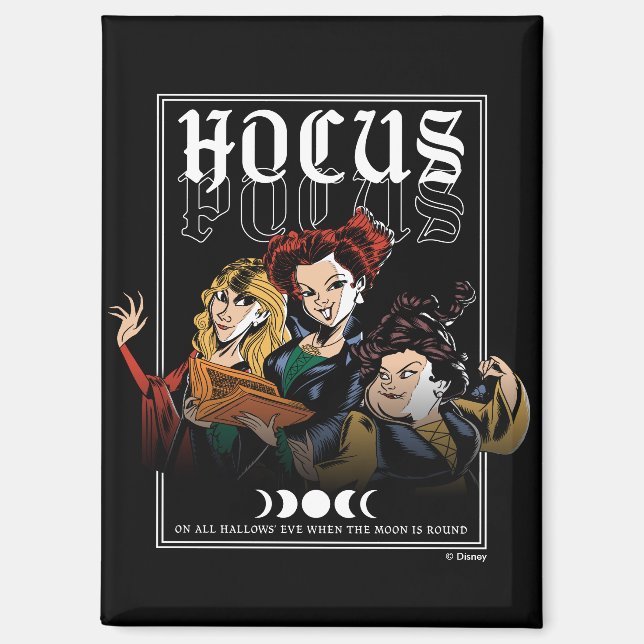 Hocus Pocus Sanderson Curse Magnet (Front)