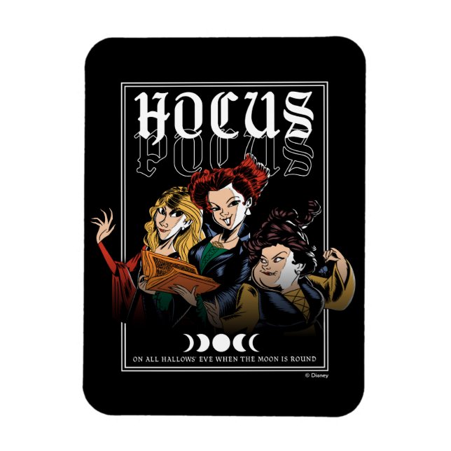 Hocus Pocus Sanderson Curse Magnet (Vertical)