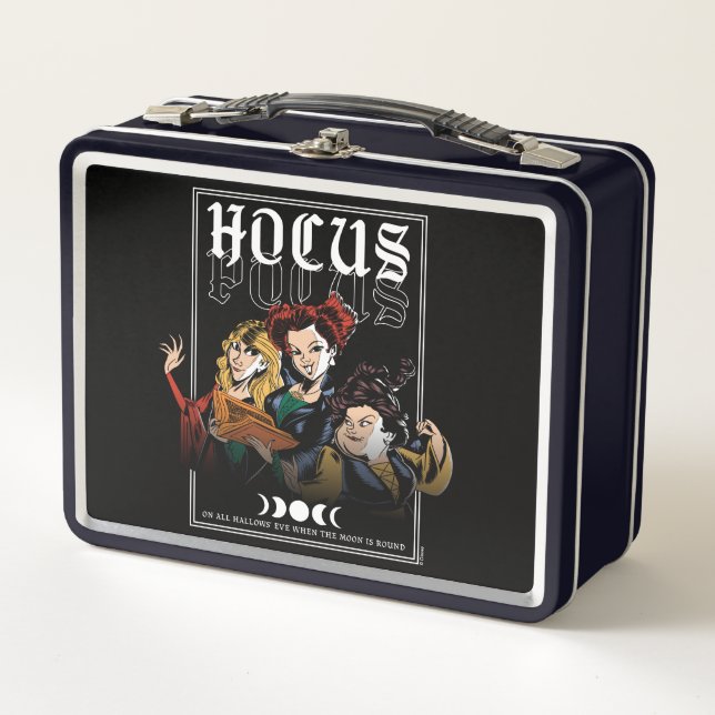 Hocus Pocus Sanderson Curse Metal Lunch Box (Front)