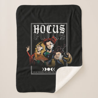 Hocus Pocus Sanderson Curse Sherpa Blanket